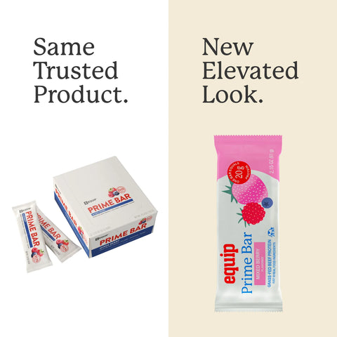 Equip Prime Bar - Mixed Berry (12 pack) Protein Bar Equip Foods