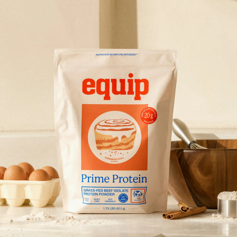 Equip Prime Protein Cinnamon Roll (Stevia Free) Equip Foods