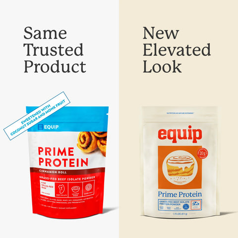 Equip Prime Protein Cinnamon Roll (Stevia Free) Equip Foods