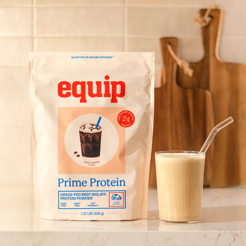 Equip Prime Protein Powder Iced Coffee (Original) Equip Foods