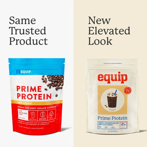 Equip Prime Protein Powder Iced Coffee (Original) Equip Foods