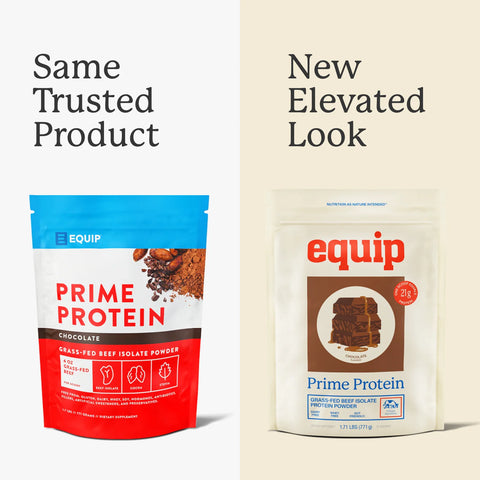 Equip Prime Protein Chocolate (1.98 LBS) (Stevia Free) Dietary Supplement Equip Foods