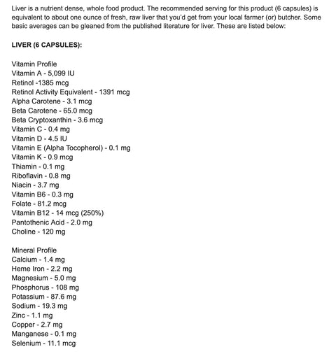Equip: Grass-fed Beef Liver Capsules