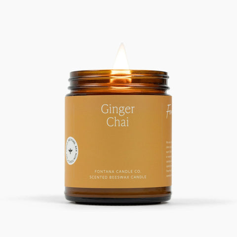 Fontana Candle Co. Ginger Chai Jar Candle