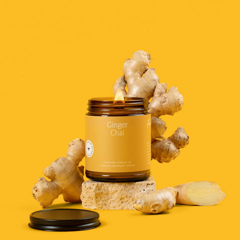 Fontana Candle Co. Ginger Chai Jar Candle