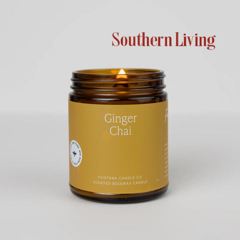 Fontana Candle Co. Ginger Chai Jar Candle