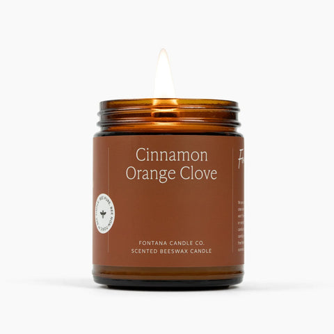 Fontana Candle Co. Cinnamon Orange Clove Jar Candle