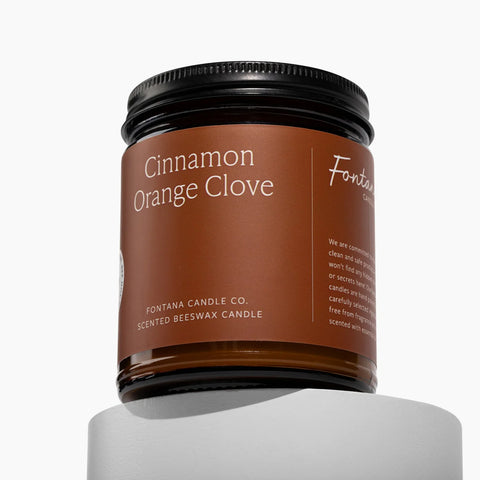 Fontana Candle Co. Cinnamon Orange Clove Jar Candle