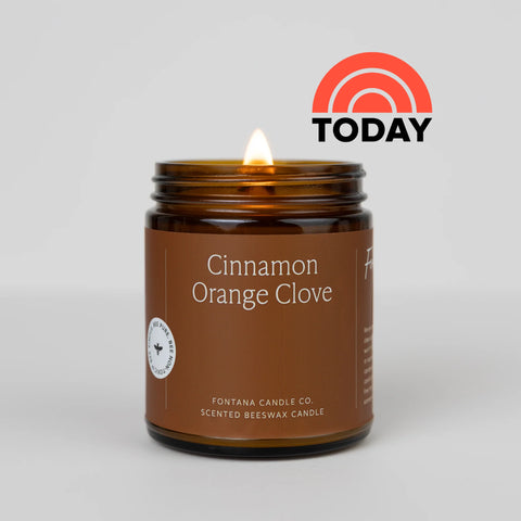 Fontana Candle Co. Cinnamon Orange Clove Jar Candle