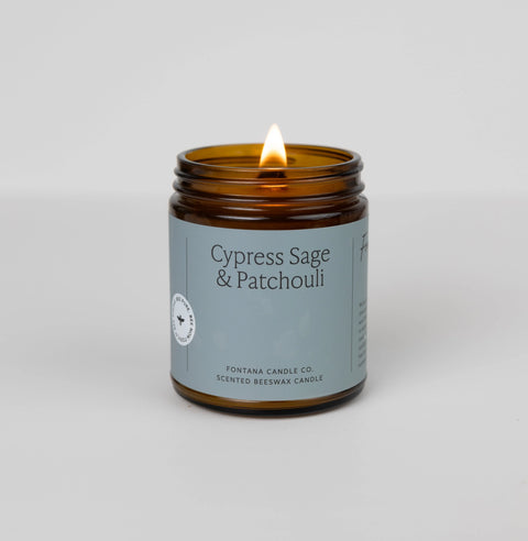 Fontana Candle Co. Cypress Sage & Patchouli Jar Candle