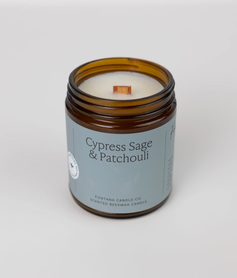 Fontana Candle Co. Cypress Sage & Patchouli Jar Candle