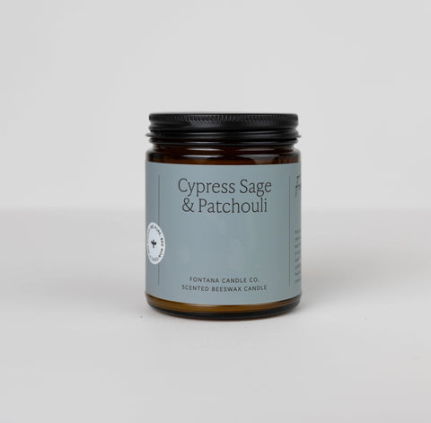 Fontana Candle Co. Cypress Sage & Patchouli Jar Candle
