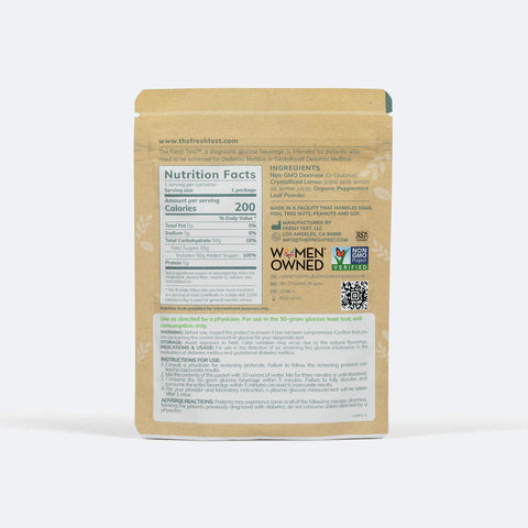 The Fresh Test 50g Glucose Powder [1 Serving]