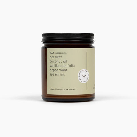 Fontana Candle Co. Vanilla Mint Jar Candle (9 oz Straight Sided Jar) (35 to 40 hours)