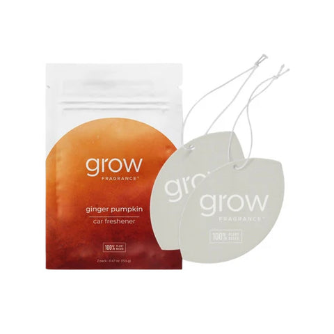 Grow Fragrance Ginger Pumpkin Car Freshener Car Freshener Goodie Vibes