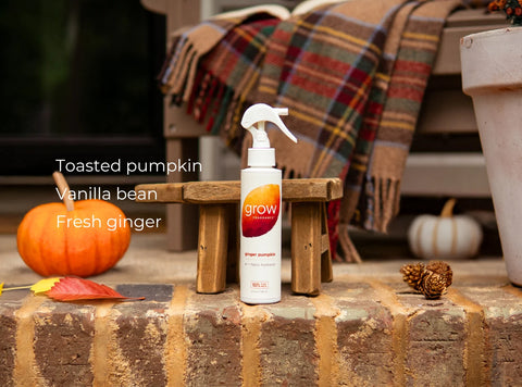 Grow Fragrance Ginger Pumpkin Air + Fabric Spray Air Freshener Goodie Vibes
