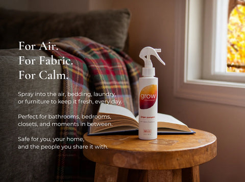 Grow Fragrance Ginger Pumpkin Air + Fabric Spray Air Freshener Goodie Vibes
