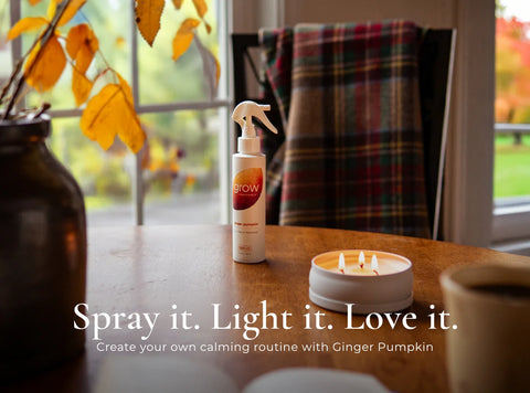 Grow Fragrance Ginger Pumpkin Air + Fabric Spray Air Freshener Goodie Vibes
