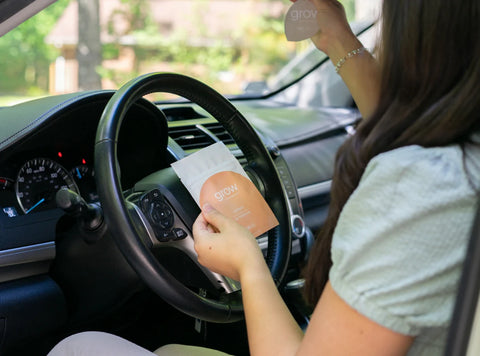 Grow Fragrance Pomelo Car Freshener Car Freshener Goodie Vibes