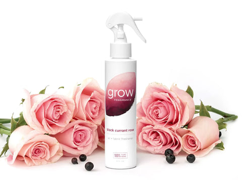 Grow Fragrance Black Currant Rose Air + Fabric Spray