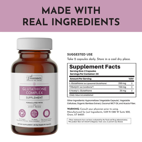 Just Ingredients Glutathione Complex