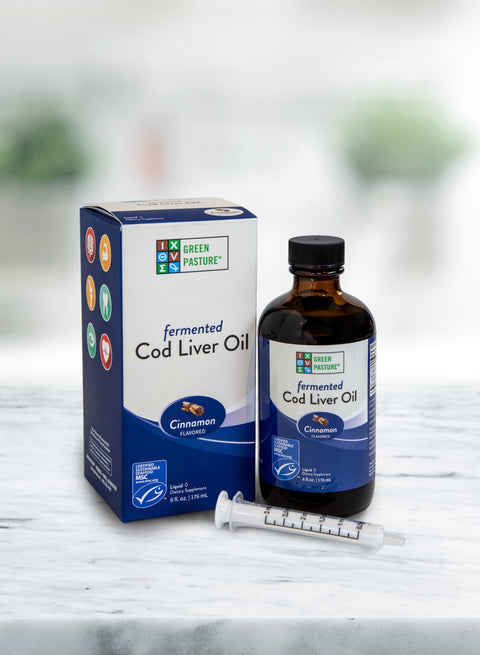 Green Pasture Cod Liver Oil - Cinnamon
