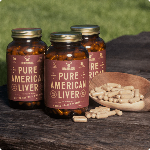 Heart and Soil Pure American Liver Vitamins & Supplements Heart and Soil