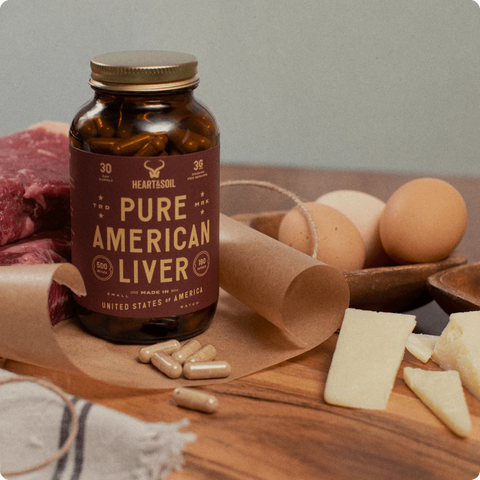 Heart and Soil Pure American Liver Vitamins & Supplements Heart and Soil