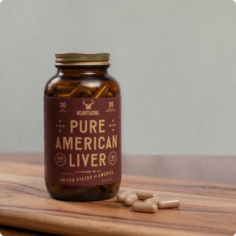 Heart and Soil Pure American Liver Vitamins & Supplements Heart and Soil