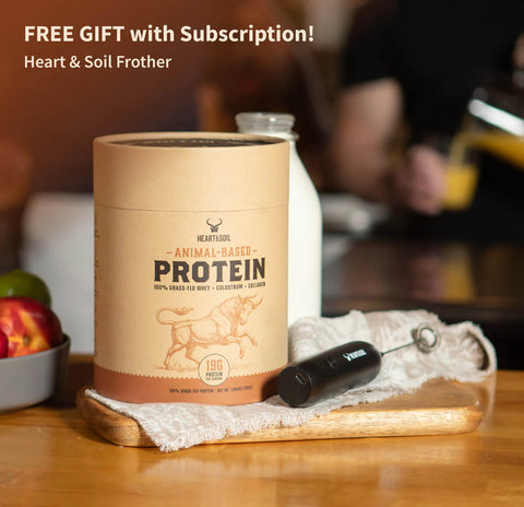 Heart and Soil Animal Based Protein Protein Powder Heart and Soil