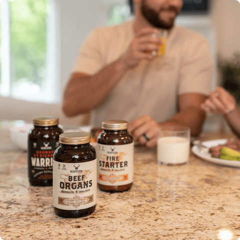 Heart and Soil Beef Organs Dietary Supplement Heart and Soil