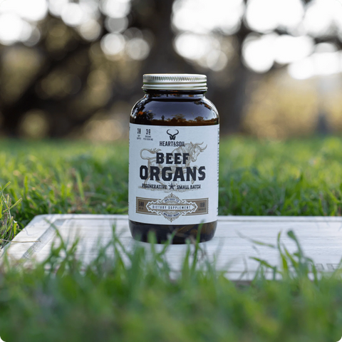 Heart and Soil Beef Organs Dietary Supplement Heart and Soil