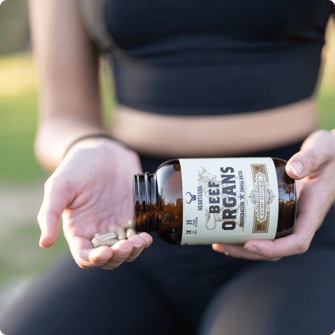 Heart and Soil Beef Organs Dietary Supplement Heart and Soil