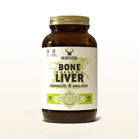 Heart and Soil Bone Marrow & Liver Dietary Supplement Heart and Soil