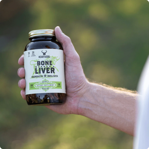 Heart and Soil Bone Marrow & Liver Dietary Supplement Heart and Soil