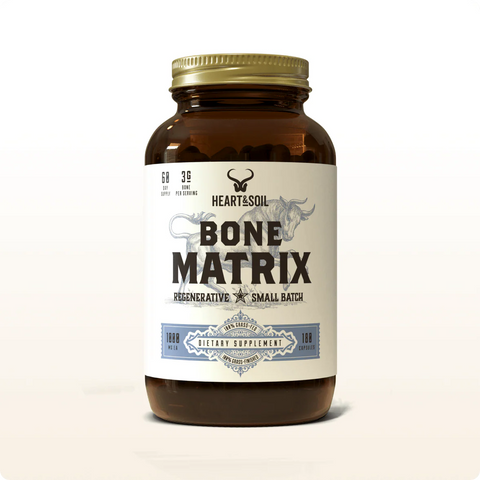 Heart and Soil Bone Matrix Dietary Supplement Heart and Soil