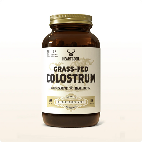 Heart and Soil Grass-Fed Colostrum Dietary Supplement Heart and Soil