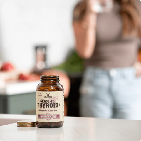 Heart and Soil Grass-Fed Thyroid+ Dietary Supplement Heart and Soil