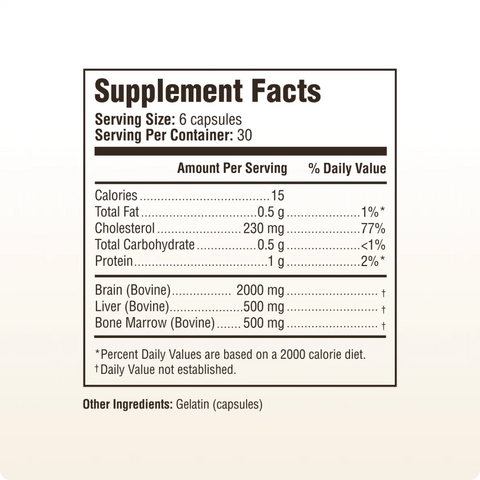 Heart and Soil Mood, Memory & Brain Dietary Supplement Heart and Soil