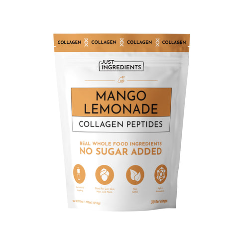 Just Ingredients Mango Lemonade Collagen Peptides
