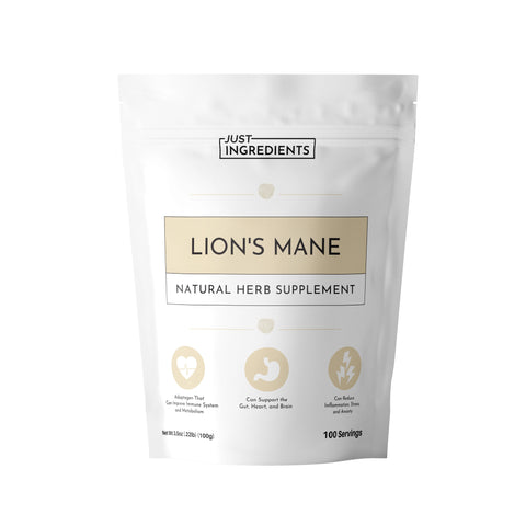 Just Ingredients Organic Lion's Mane