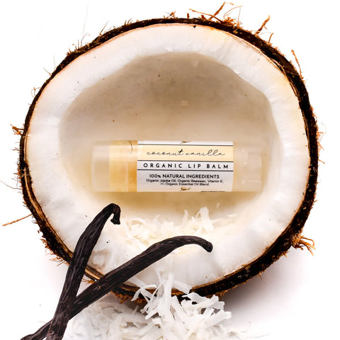 Just Ingredients Coconut Vanilla Organic Lip Balm