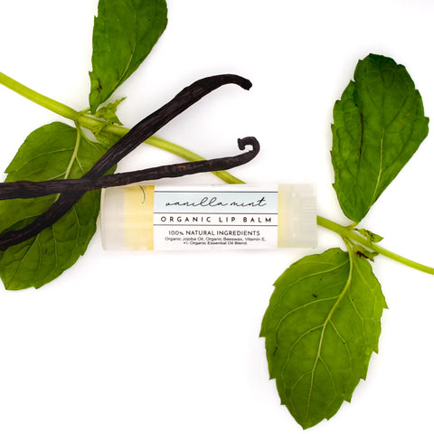 Just Ingredients Vanilla Mint Organic Lip Balm