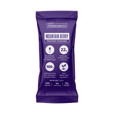 Just Ingredients Mountain Berry Protein Powder Stick