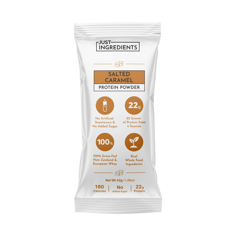 Just Ingredients Salted Caramel Protein Powder Stick