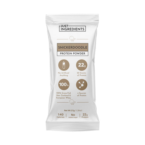 Just Ingredients Snickerdoodle Protein Powder Stick
