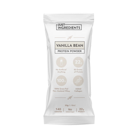 Just Ingredients Vanilla Bean Protein Powder Stick