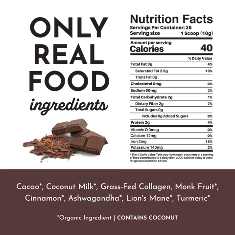Just Ingredients Superfood Hot Chocolate