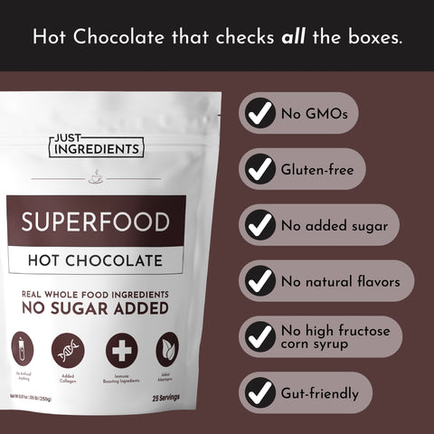Just Ingredients Superfood Hot Chocolate