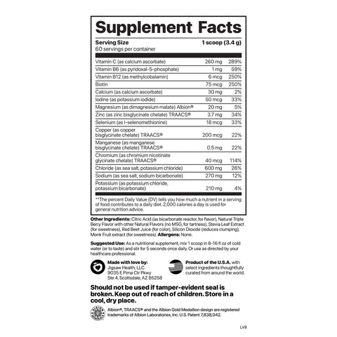 Jigsaw Electrolyte Supreme Berry-Licious